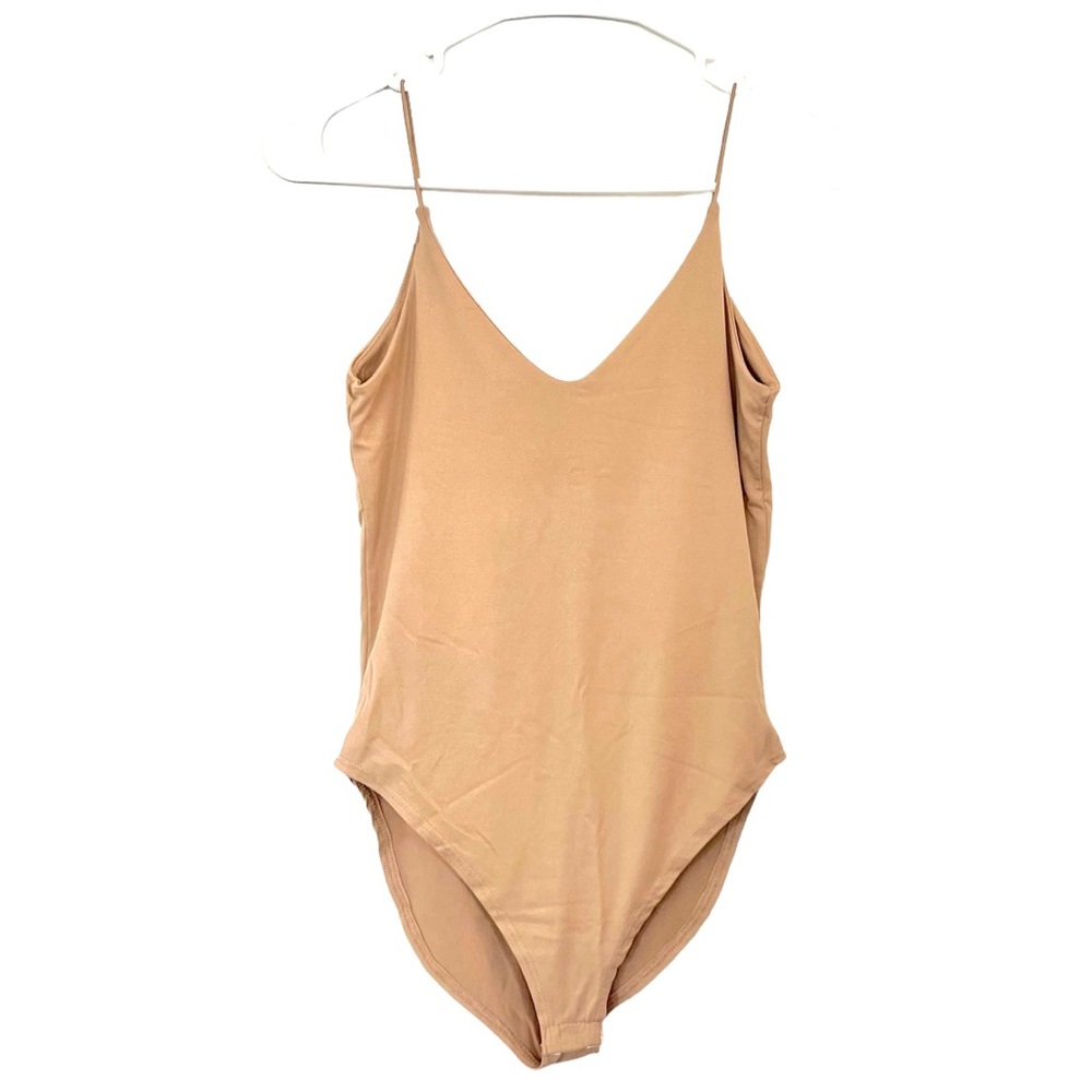 Tan Tank Top Bodysuit